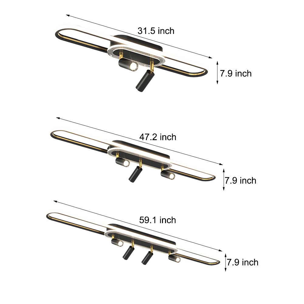 RIVERTON TRIO DIMMABLE CEILING SPOTLIGHTS