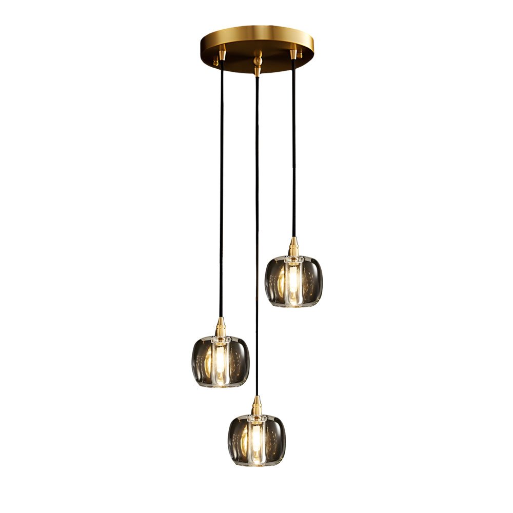 WHITECROFT SPIRAL CRYSTAL DRAPED CHANDELIER FOR STAIRWELLS