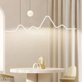 RAVENSCROFT TRIPLE-LEVEL DIMMABLE LED DINING LIGHT WITH CONTEMPORARY STRIP DESIGN