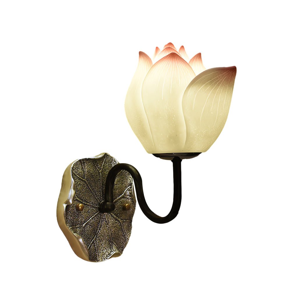 FLORENCE PETAL DIMMERED WALL LANTERN