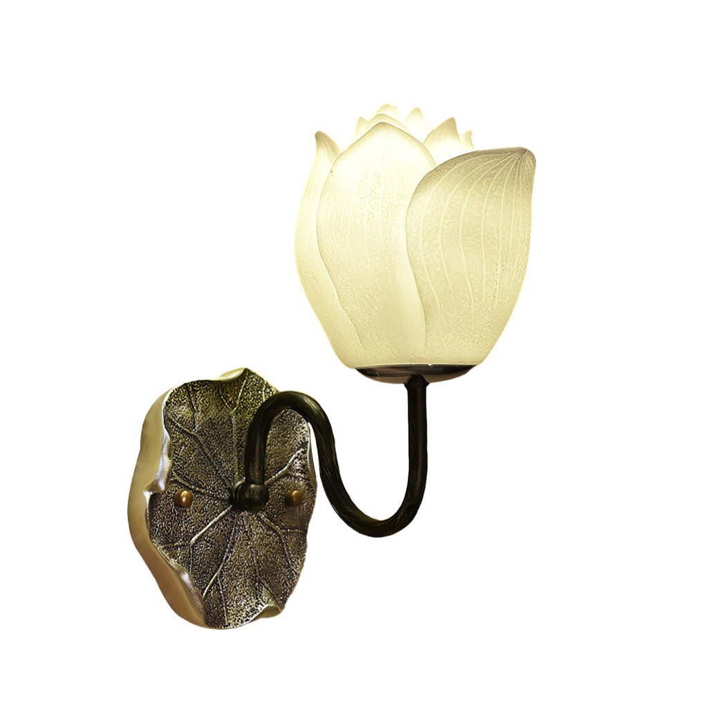 FLORENCE PETAL DIMMERED WALL LANTERN