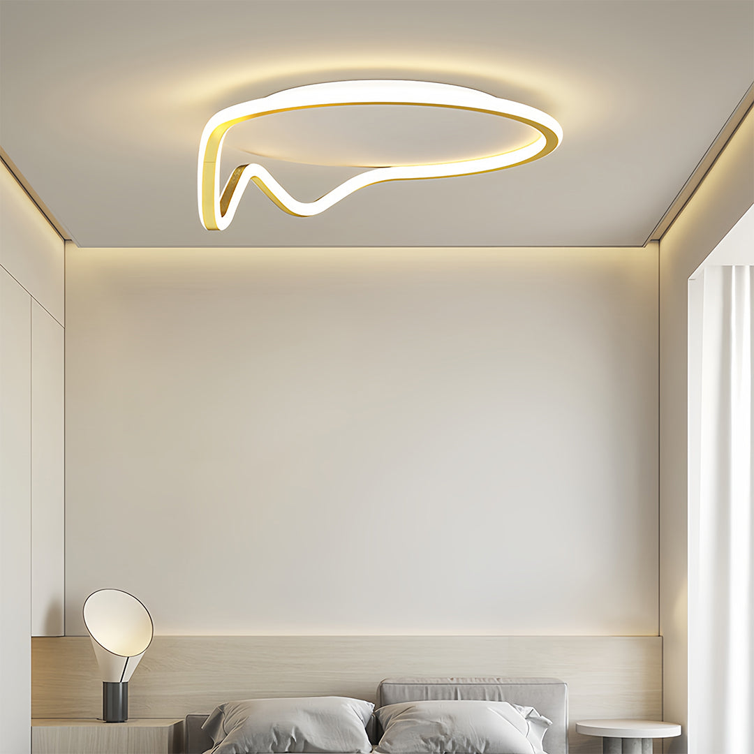 CLARIDGE MODERN GEOMETRIC LED CEILING LIGHT
