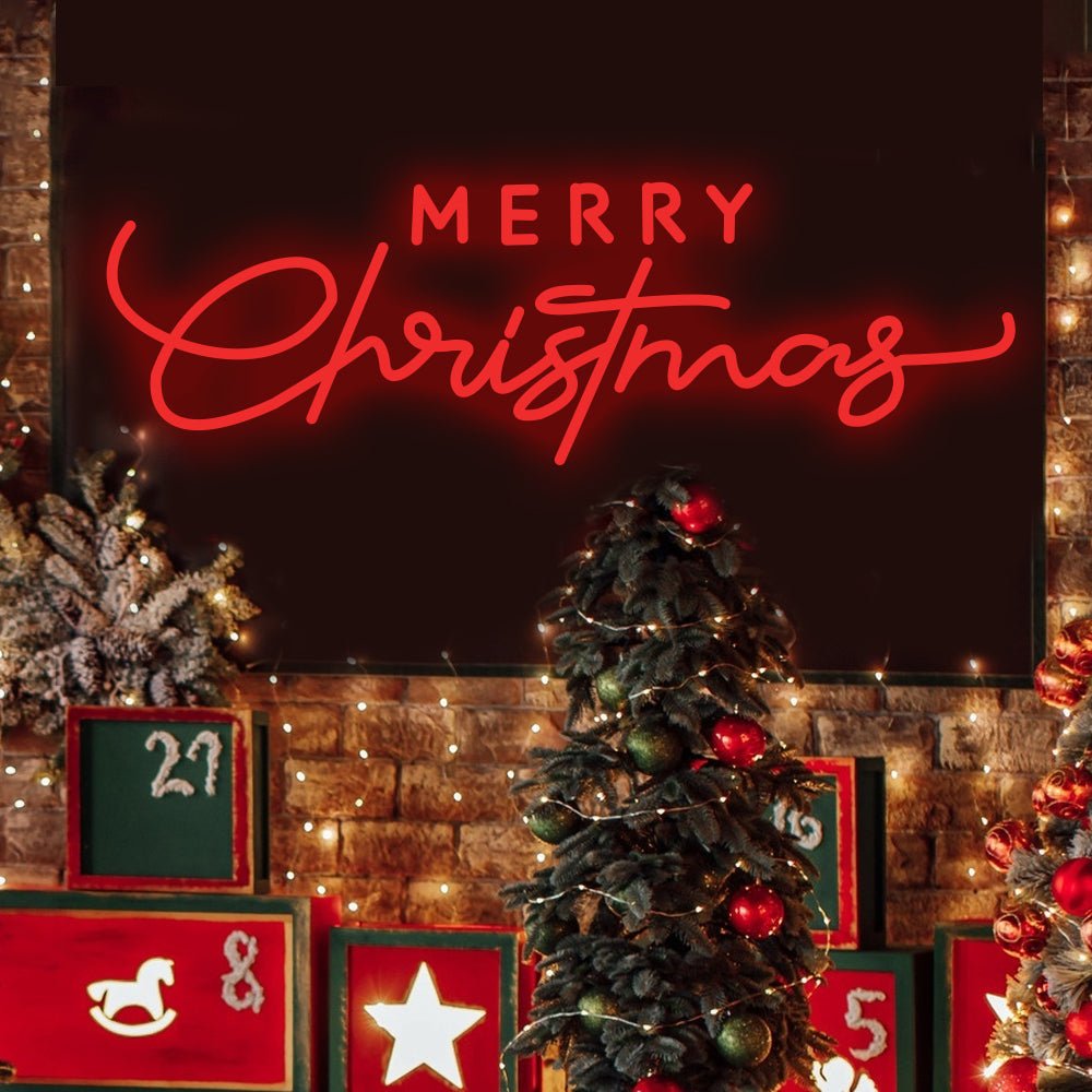 WINTERGATE ILLUMINATED FESTIVE ACRYLIC DISPLAY WITH CUSTOMIZED LETTERING