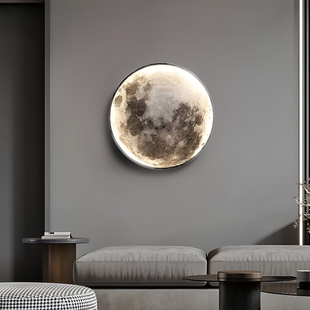 WINTERGATE MOONLIT CIRCLE LED WALL ILLUMINATOR