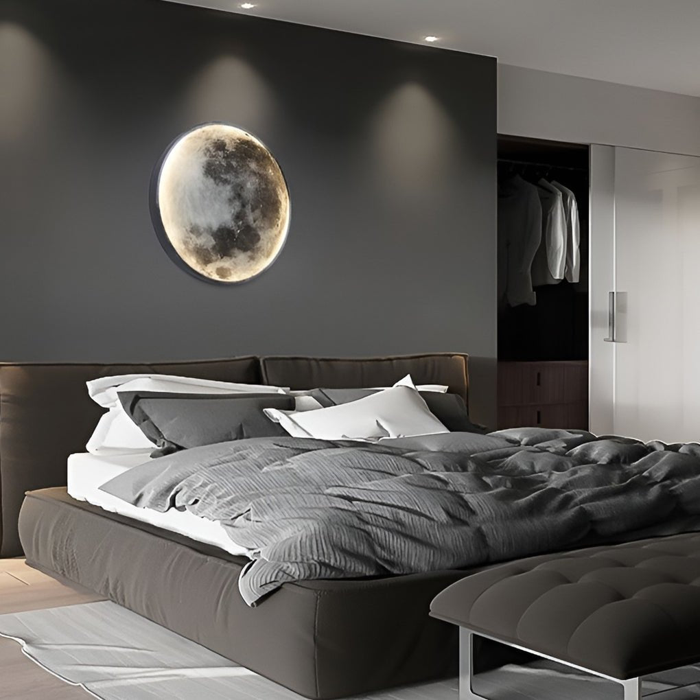 WINTERGATE MOONLIT CIRCLE LED WALL ILLUMINATOR