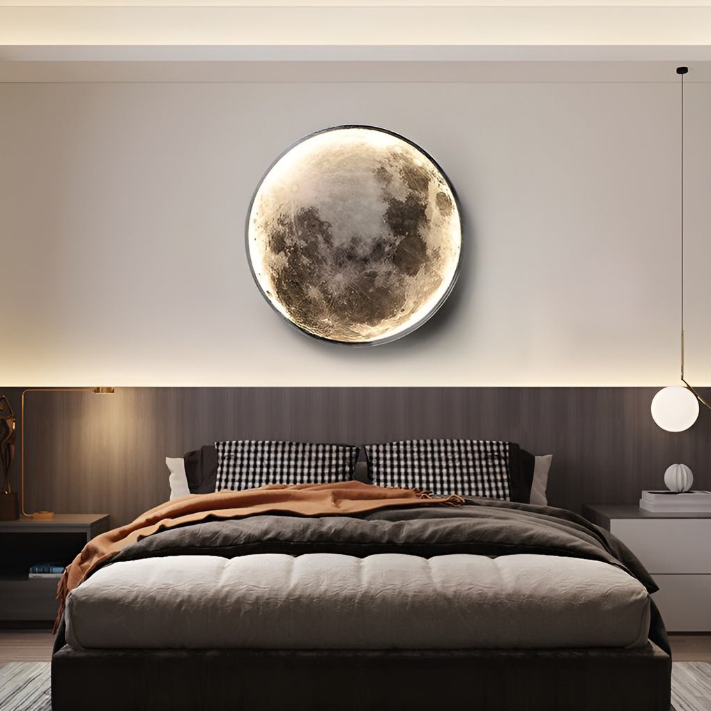 WINTERGATE MOONLIT CIRCLE LED WALL ILLUMINATOR