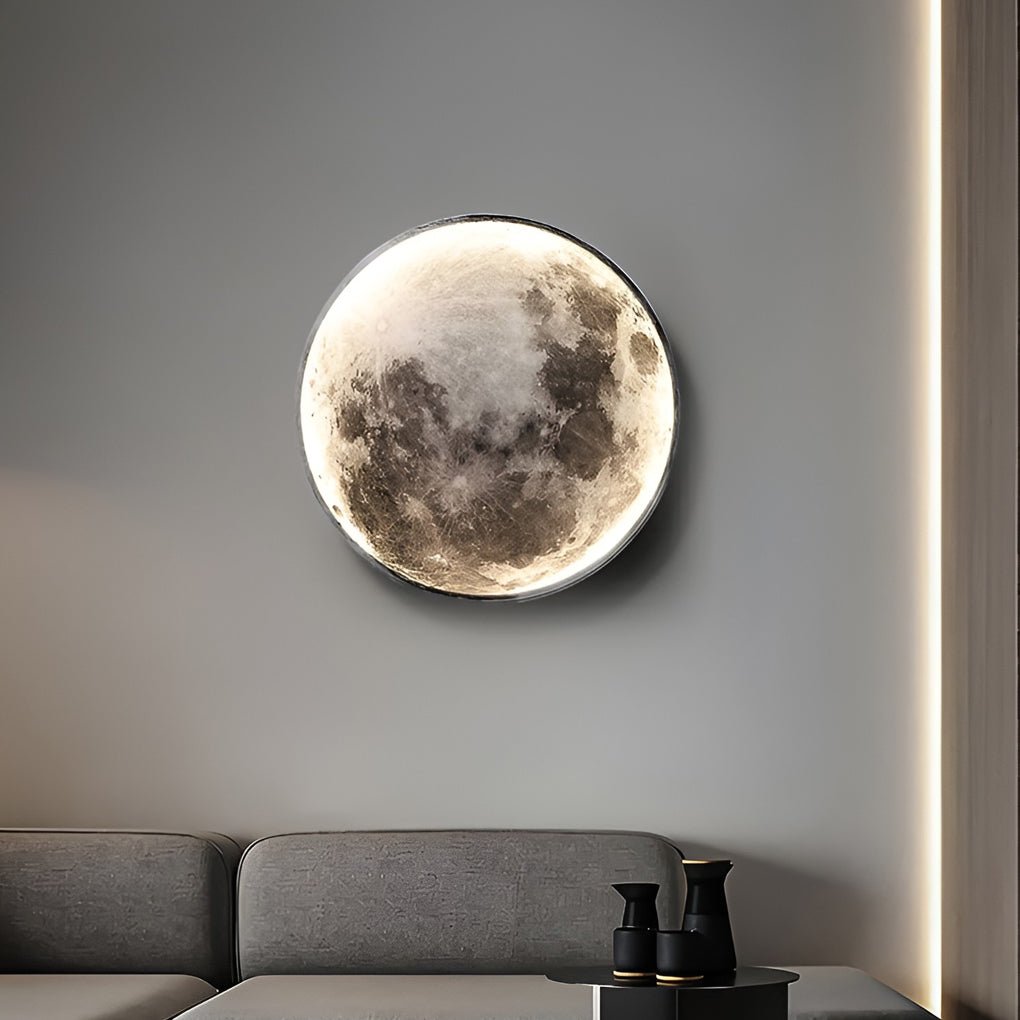 WINTERGATE MOONLIT CIRCLE LED WALL ILLUMINATOR