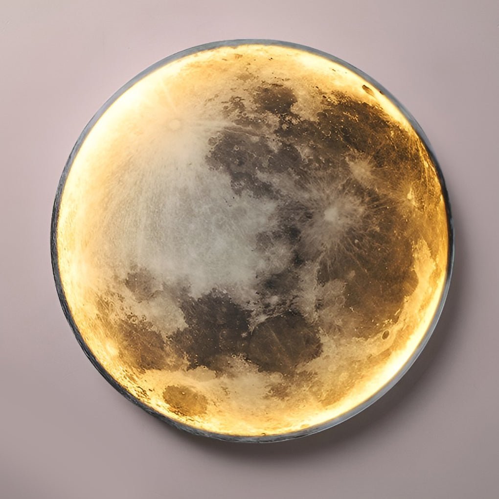 WINTERGATE MOONLIT CIRCLE LED WALL ILLUMINATOR