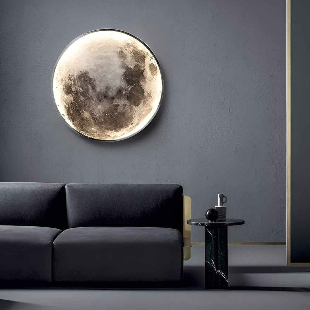 WINTERGATE MOONLIT CIRCLE LED WALL ILLUMINATOR