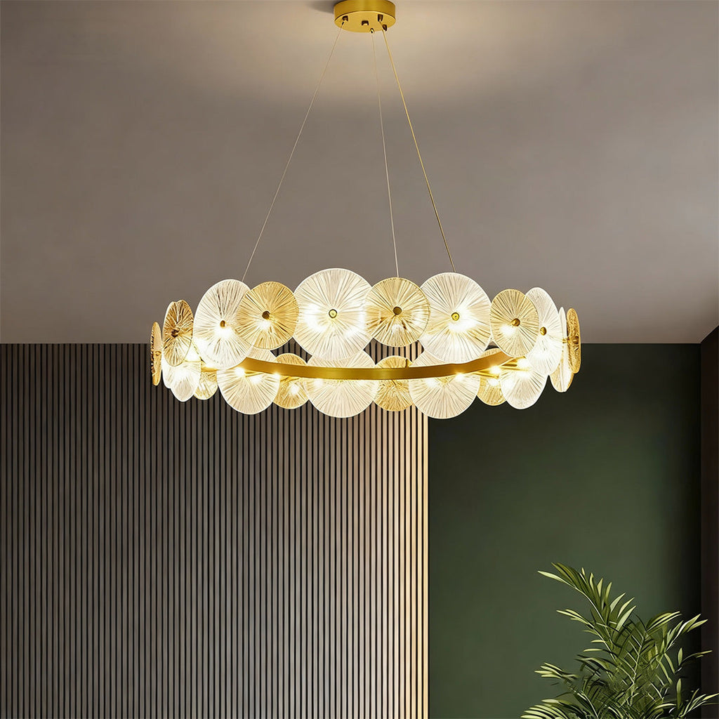 WINTHROP CRYSTAL SPHERE CEILING LANTERN