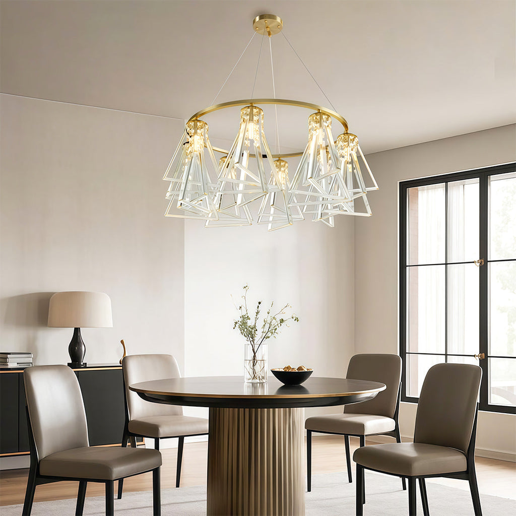 WINTERBOURNE CRYSTAL SPHERE CEILING LANTERN