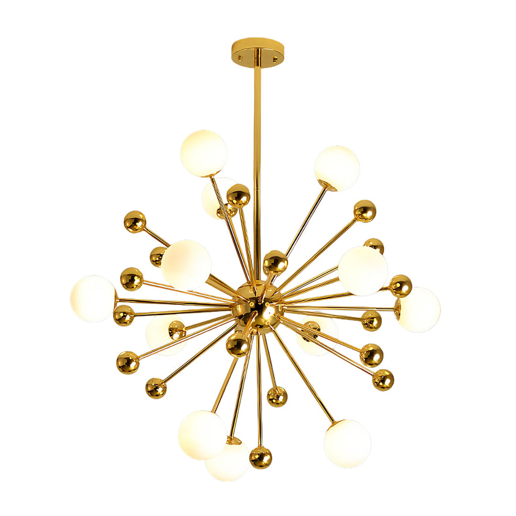ASTRID AURORA TWELVE-BULB SPUTNIK CEILING LAMP