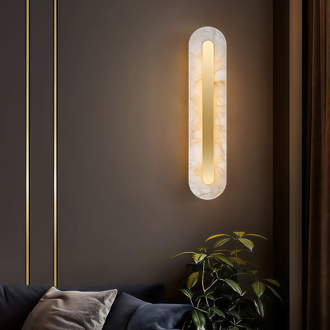 WINTERBOURNE BRASS CLOUD WALL LANTERN