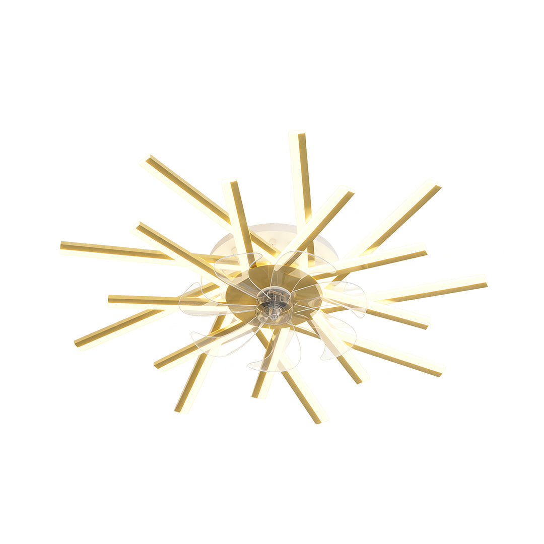 WINTHROP IRON SUSPENDED LIGHTING FAN