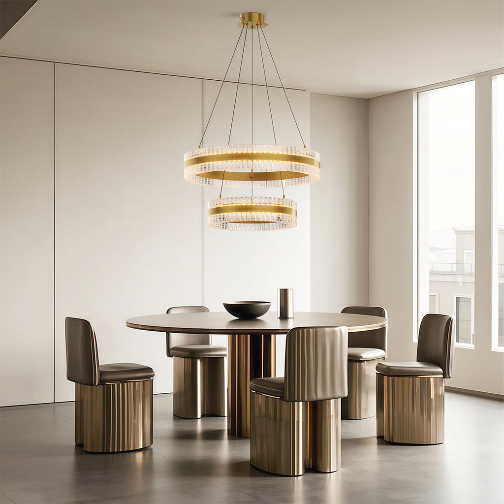 WINTHORPE CIRCULAR LUMINAIRE, MODERN MINIMALIST CEILING LIGHT
