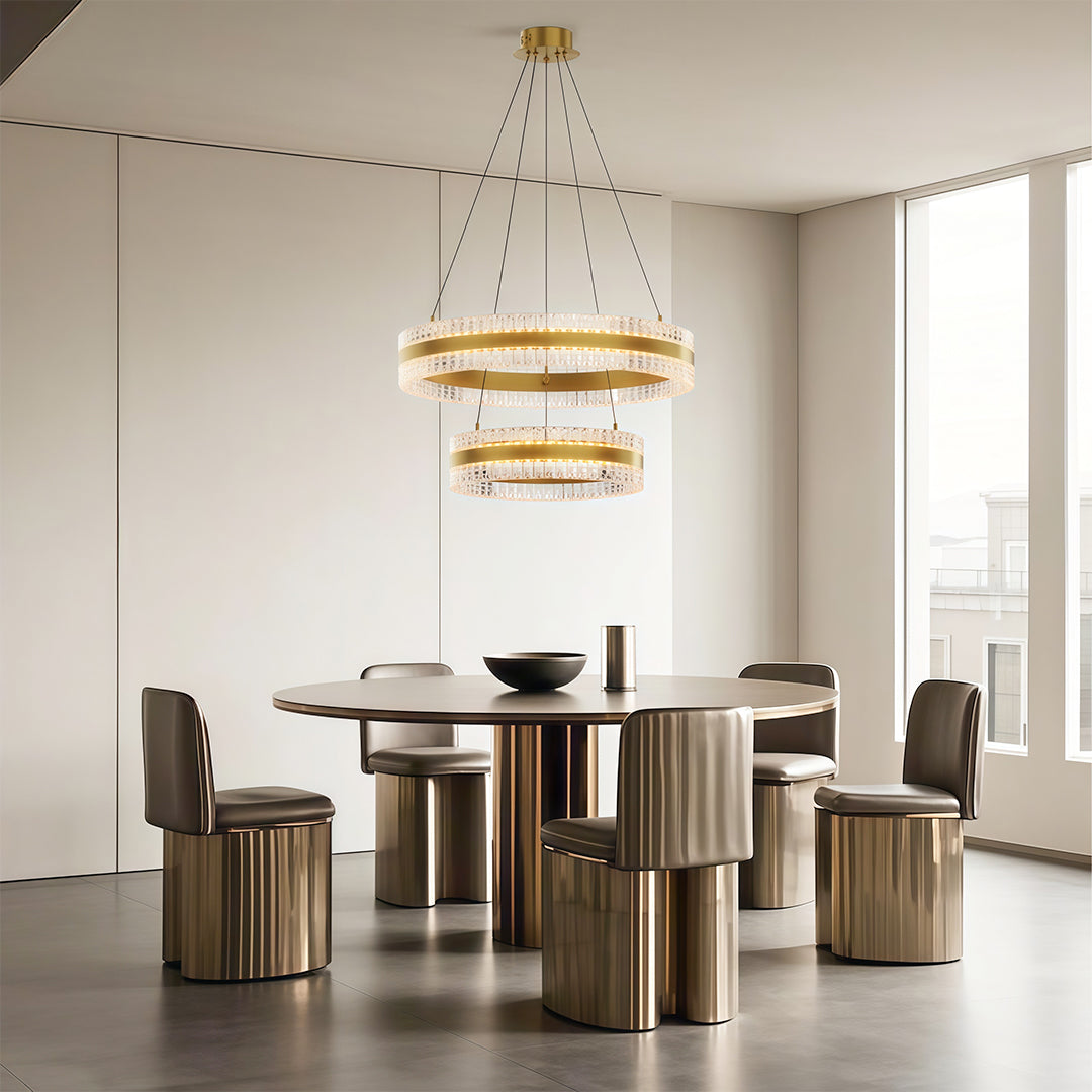 WINTHORPE CIRCULAR LUMINAIRE, MODERN MINIMALIST CEILING LIGHT