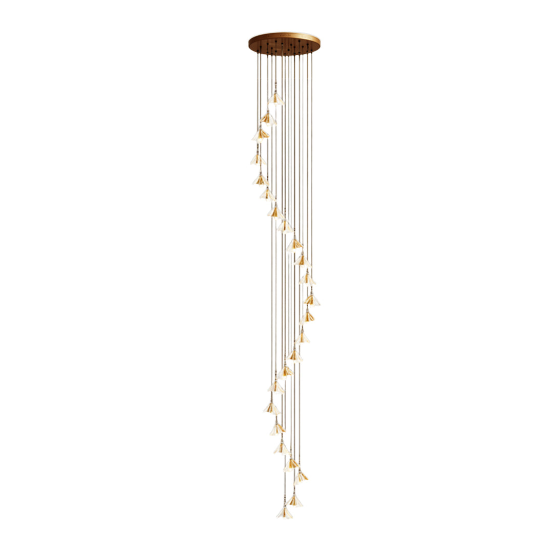 WINDSOR BLOOM CERAMIC CEILING FLORA CHANDELIER