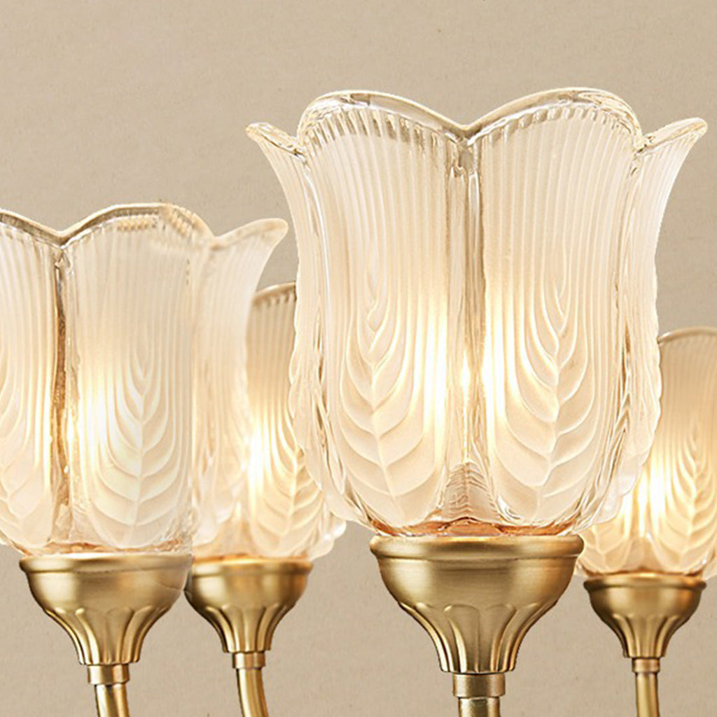 WINDSOR BLOOM BRASS BUD WALL SCONCE