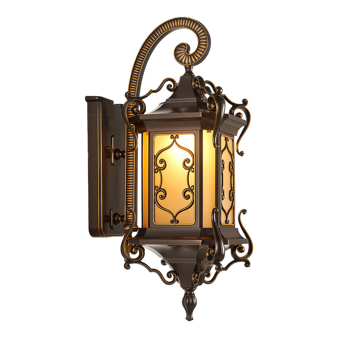 WINDSOR HILLS WEATHERPROOF OUTDOOR WALL LANTERN
