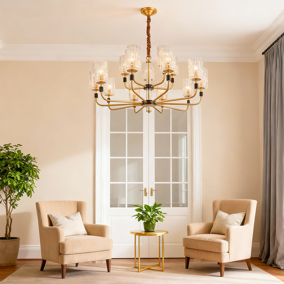 WINTHORPE COPPER GLASS CEILING LANTERN