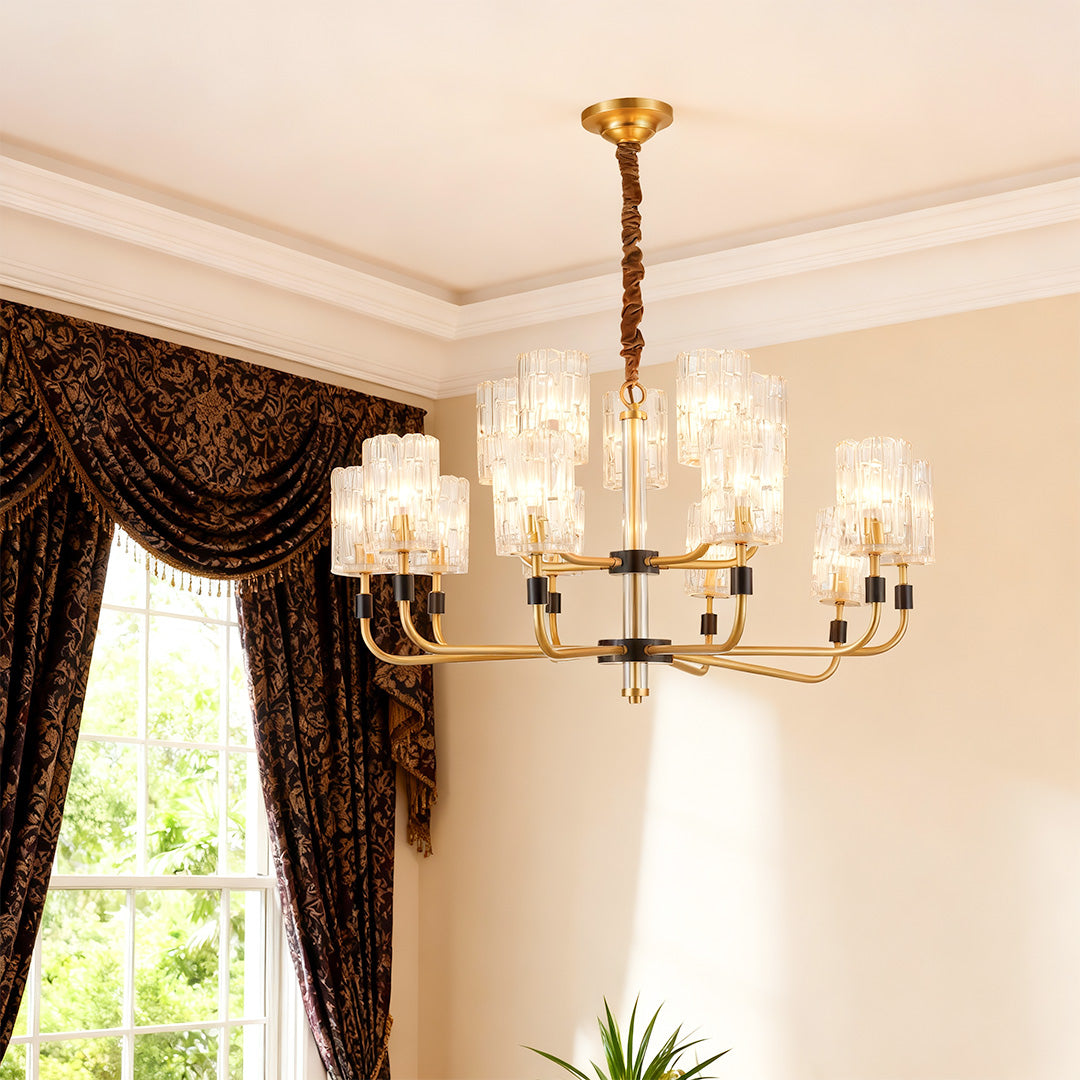 WINTHORPE COPPER GLASS CEILING LANTERN