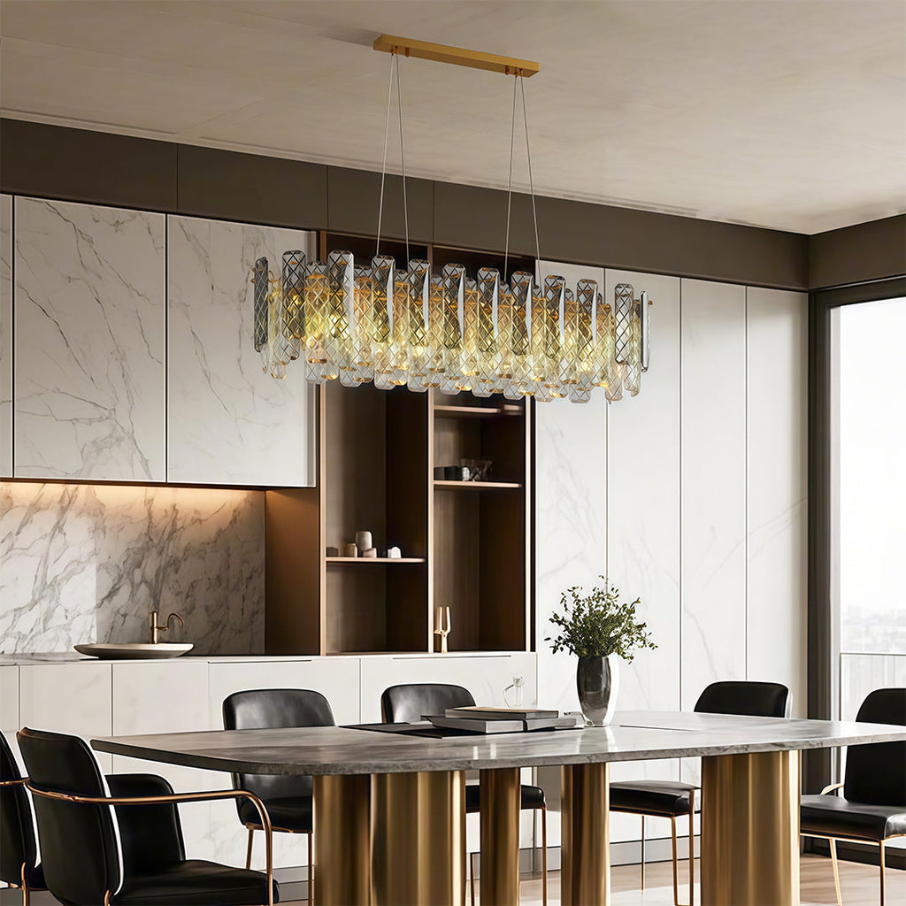 RAVENWOOD CRYSTAL LUMINAIRE WITH EYE-COMFORT TECHNOLOGY