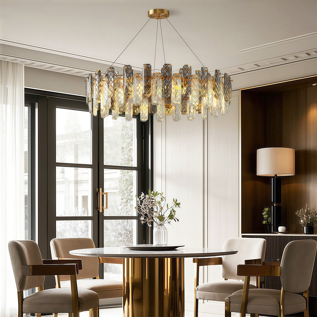 RAVENWOOD CRYSTAL LUMINAIRE WITH EYE-COMFORT TECHNOLOGY