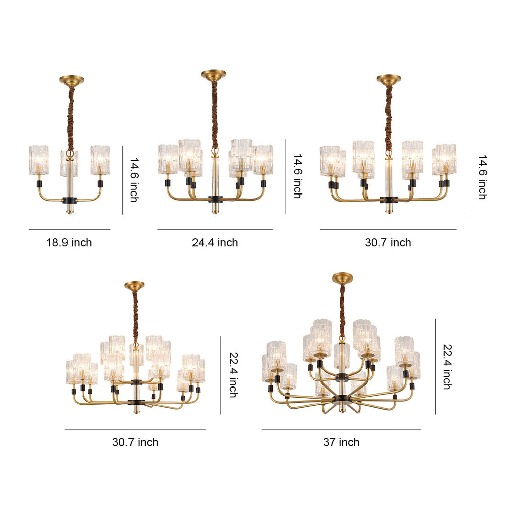 WINTHORPE COPPER GLASS CEILING LANTERN