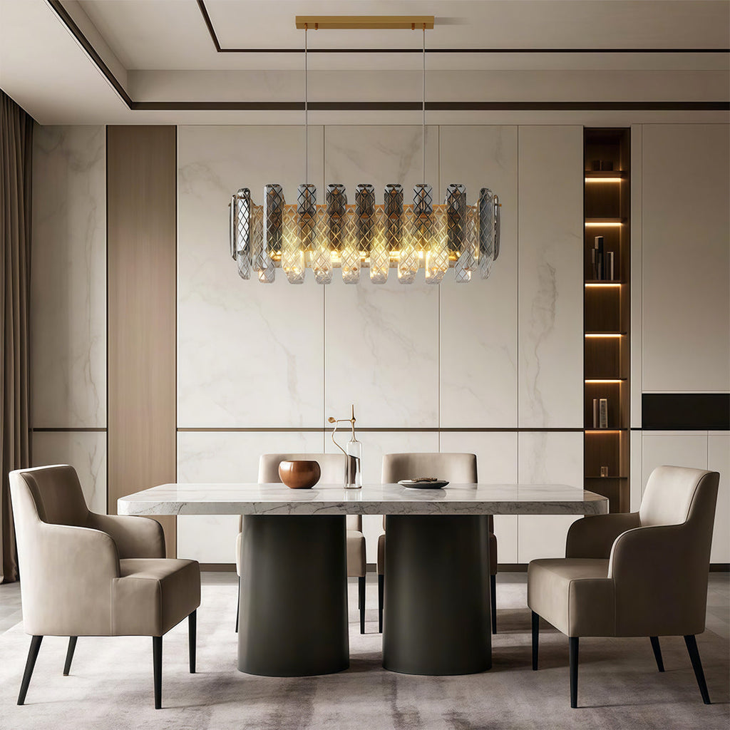 RAVENWOOD CRYSTAL LUMINAIRE WITH EYE-COMFORT TECHNOLOGY
