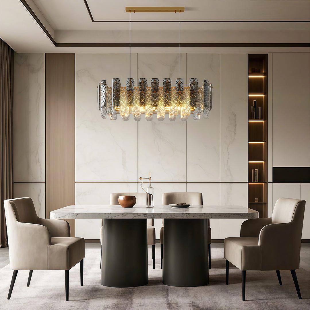 RAVENWOOD CRYSTAL LUMINAIRE WITH EYE-COMFORT TECHNOLOGY