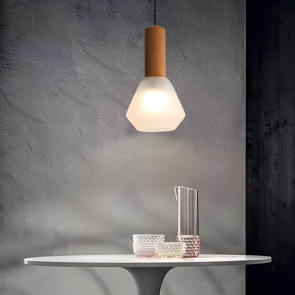 CHALFONT COPPER-CLAD DIAMOND PENDANT LIGHT