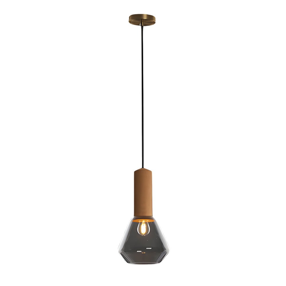 CHALFONT COPPER-CLAD DIAMOND PENDANT LIGHT