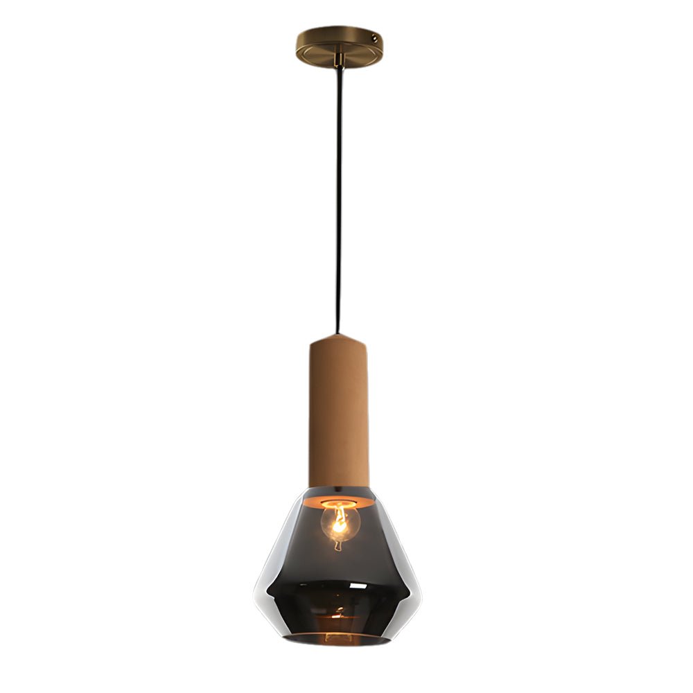 CHALFONT COPPER-CLAD DIAMOND PENDANT LIGHT