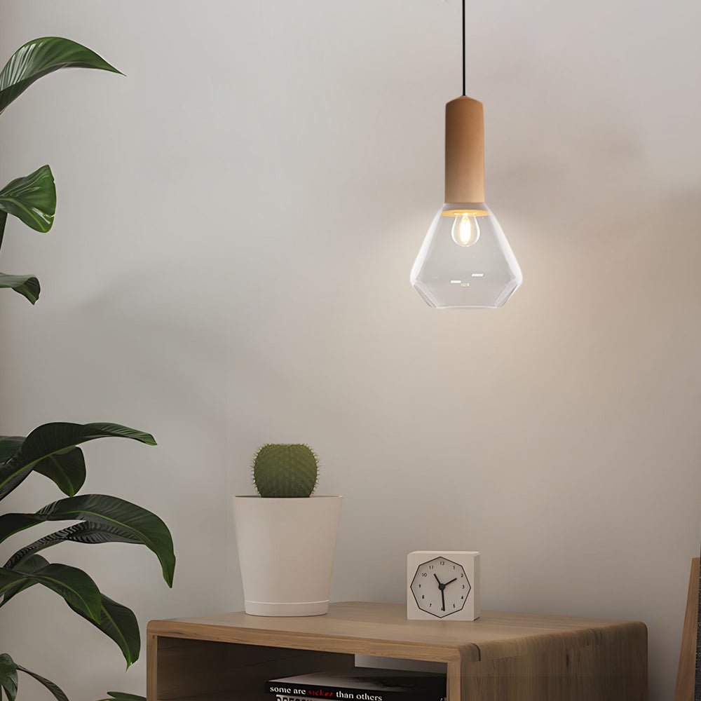 CHALFONT COPPER-CLAD DIAMOND PENDANT LIGHT