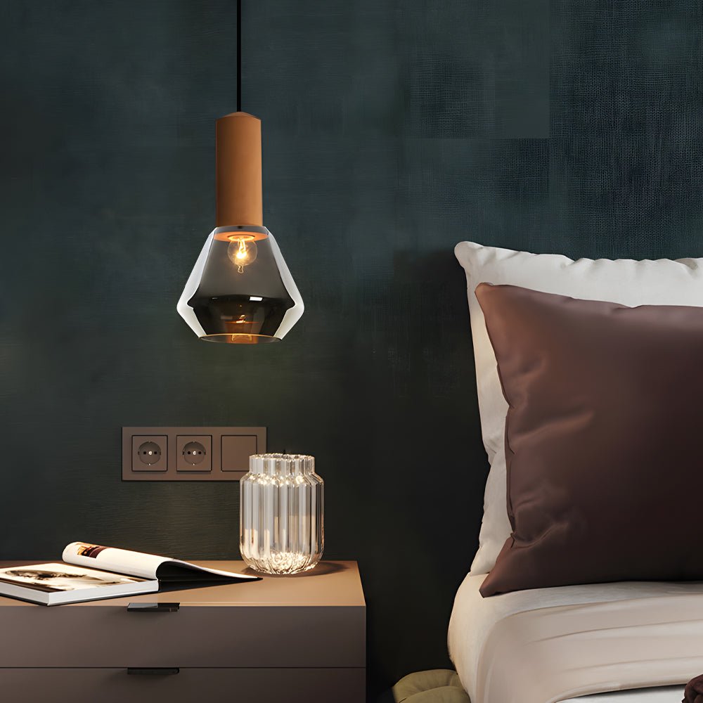 CHALFONT COPPER-CLAD DIAMOND PENDANT LIGHT