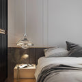 ASTROPHILIA LUMINOUS SPIRAL ORB SUSPENSION LIGHT