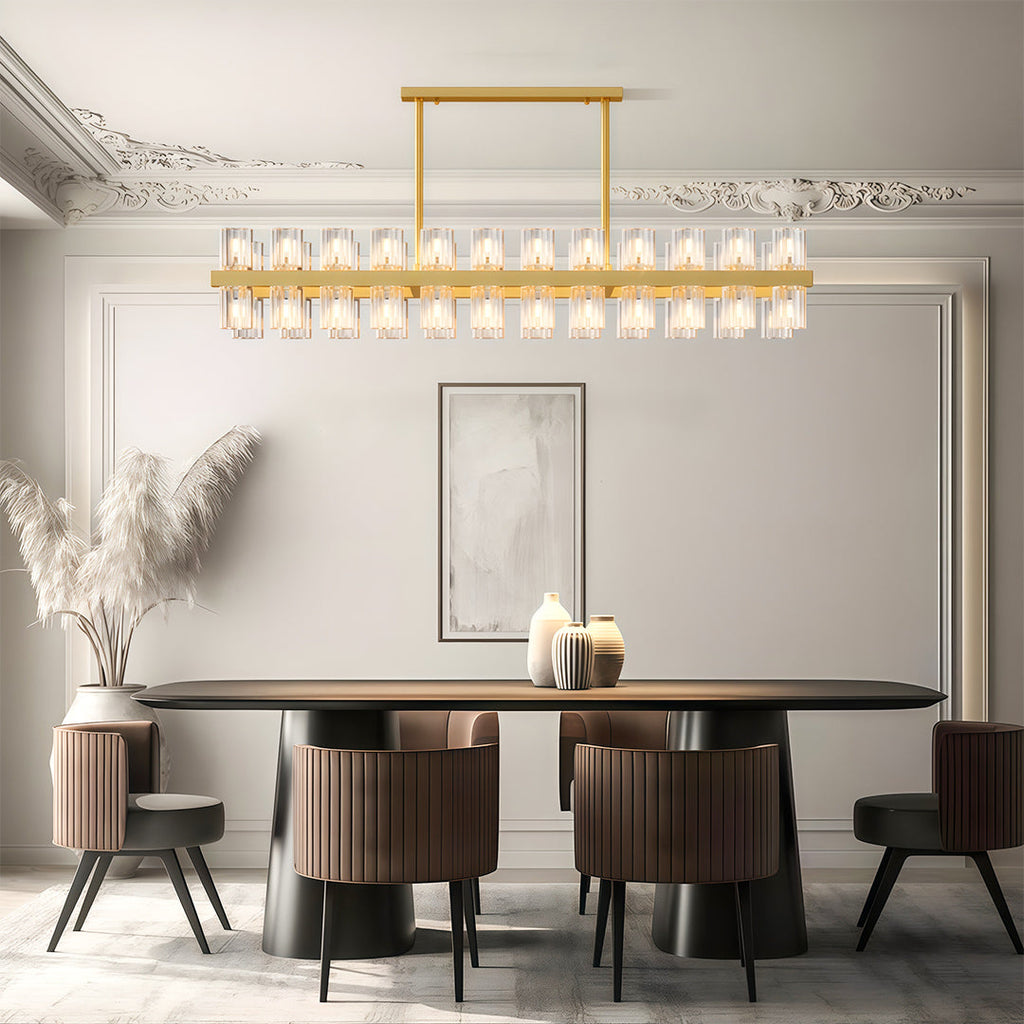 WINTERBOURNE CRYSTAL LUSTRE CEILING LIGHT