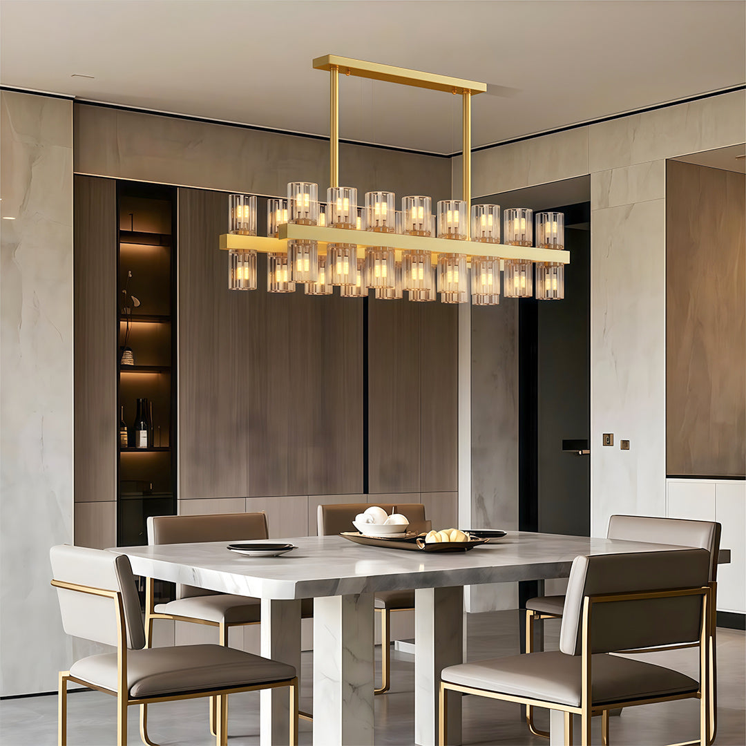 WINTERBOURNE CRYSTAL LUSTRE CEILING LIGHT
