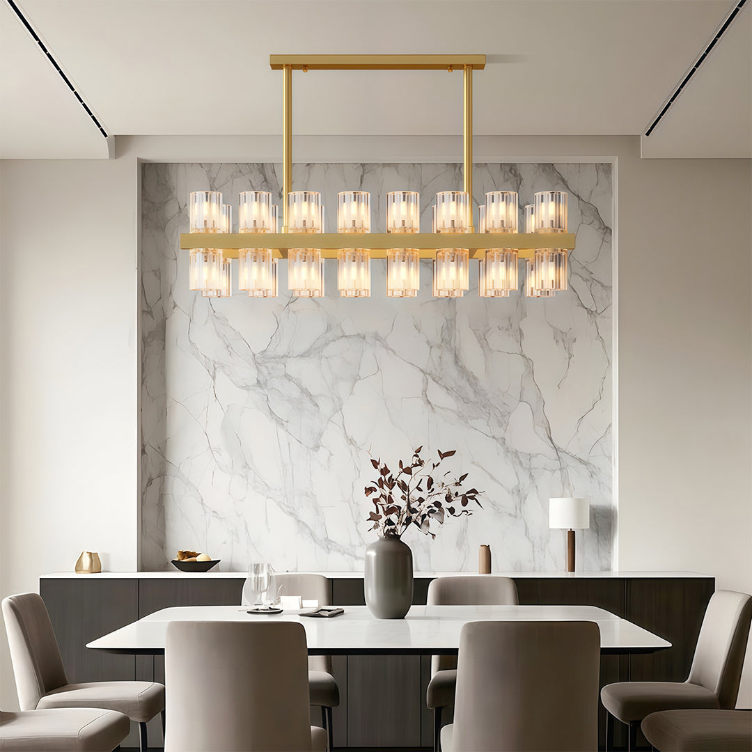WINTERBOURNE CRYSTAL LUSTRE CEILING LIGHT