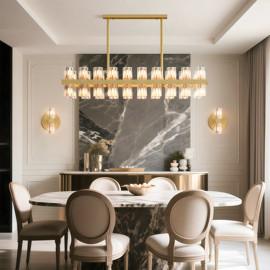 WINTERBOURNE CRYSTAL LUSTRE CEILING LIGHT