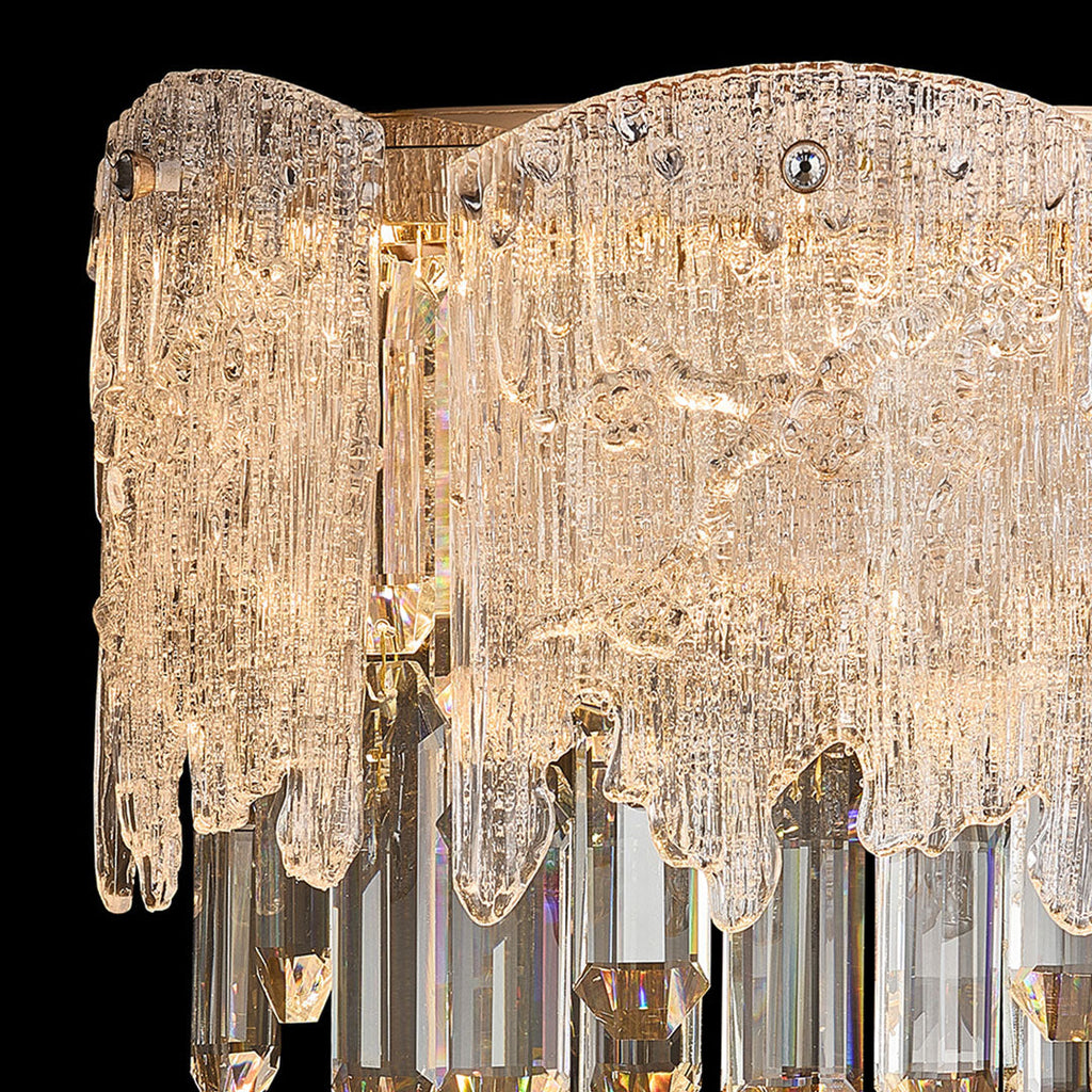 WINDSOR CRYSTAL EMBELLISHED WALL LANTERN