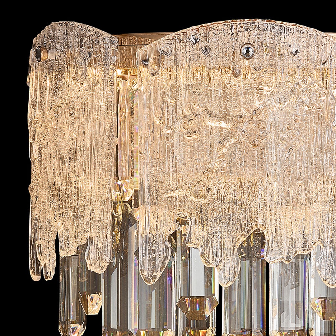 WINDSOR CRYSTAL EMBELLISHED WALL LANTERN