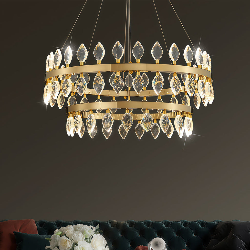 VITTORIA LUMINAIRE DOME CHANDELIER
