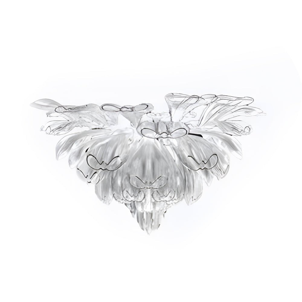CHARLESTON BLOOM ARTISAN GLASS DIMMING CHANDELIER