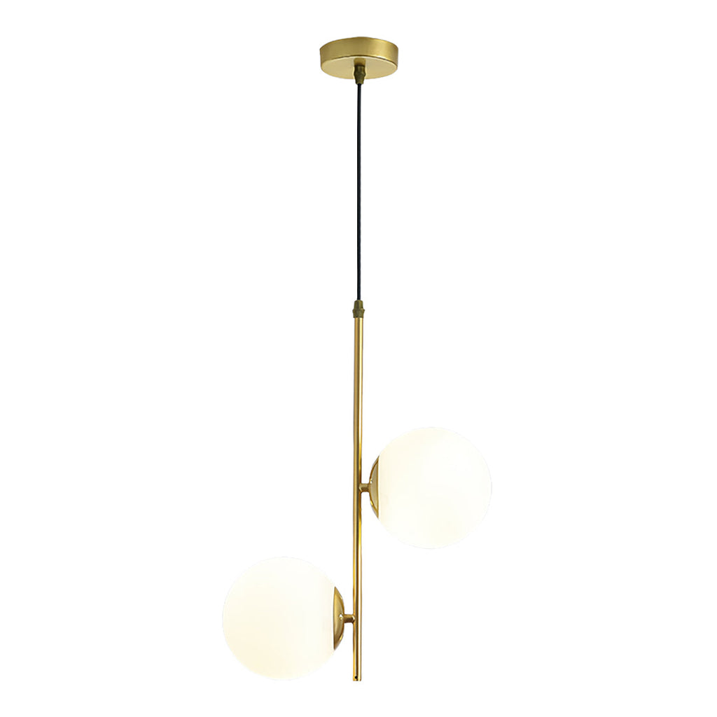 WINTHROP DOUBLE ORB HANGING LIGHTING