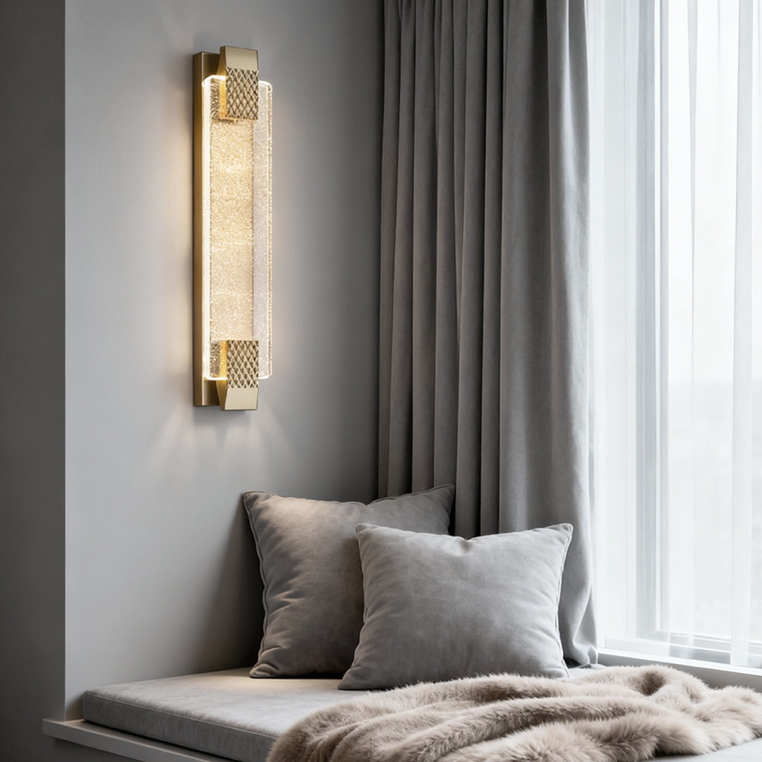 WINDSOR CRYSTAL STRIP WALL LAMP