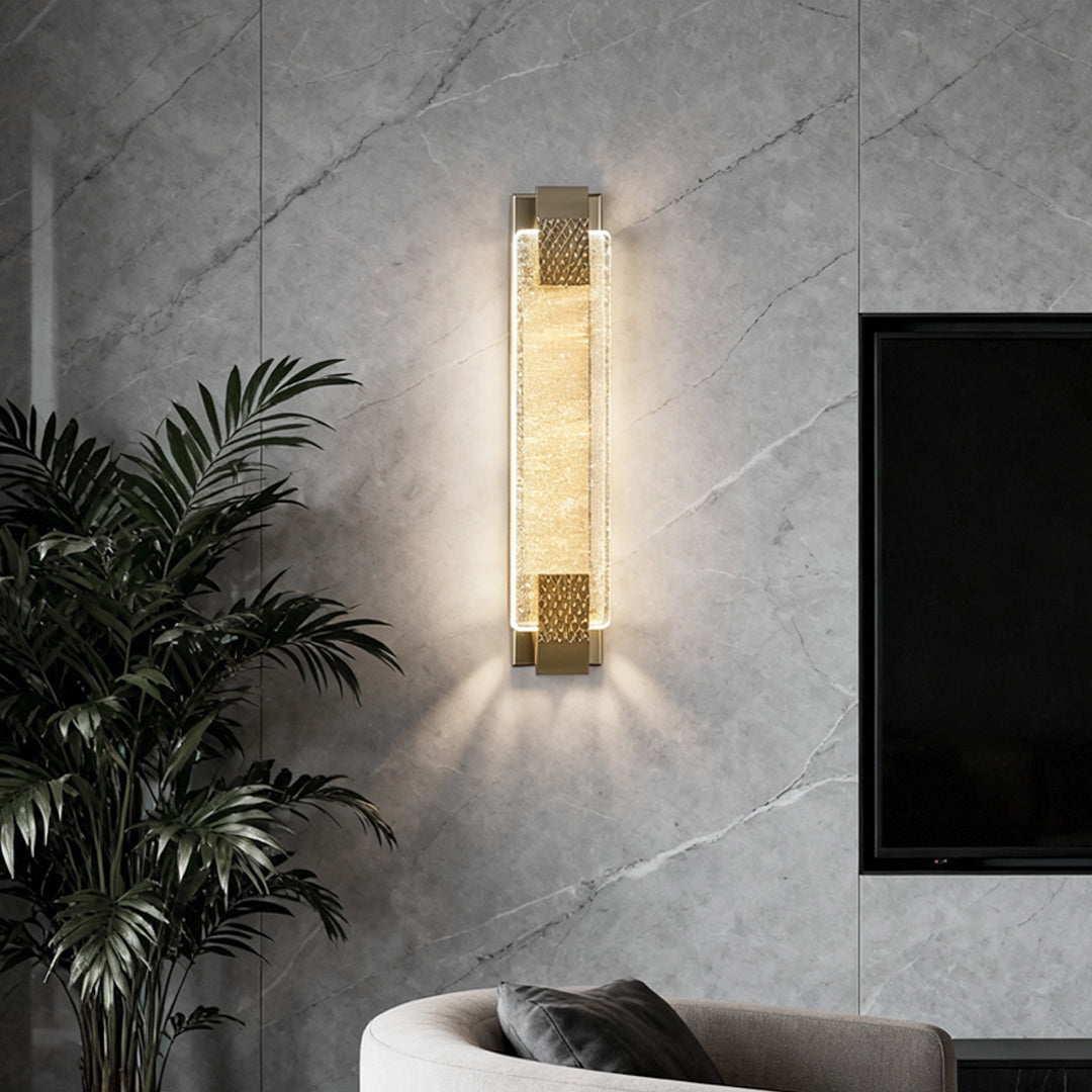 WINDSOR CRYSTAL STRIP WALL LAMP
