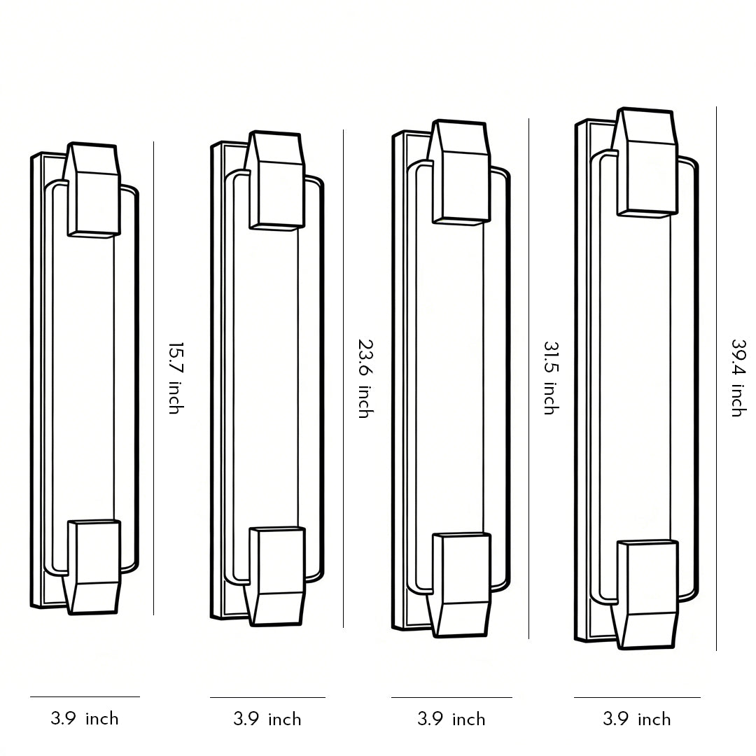 WINDSOR CRYSTAL STRIP WALL LAMP