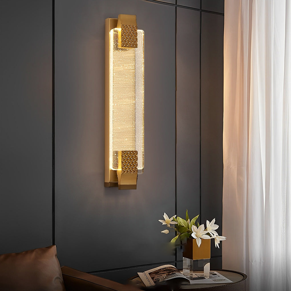 WINDSOR CRYSTAL STRIP WALL LAMP