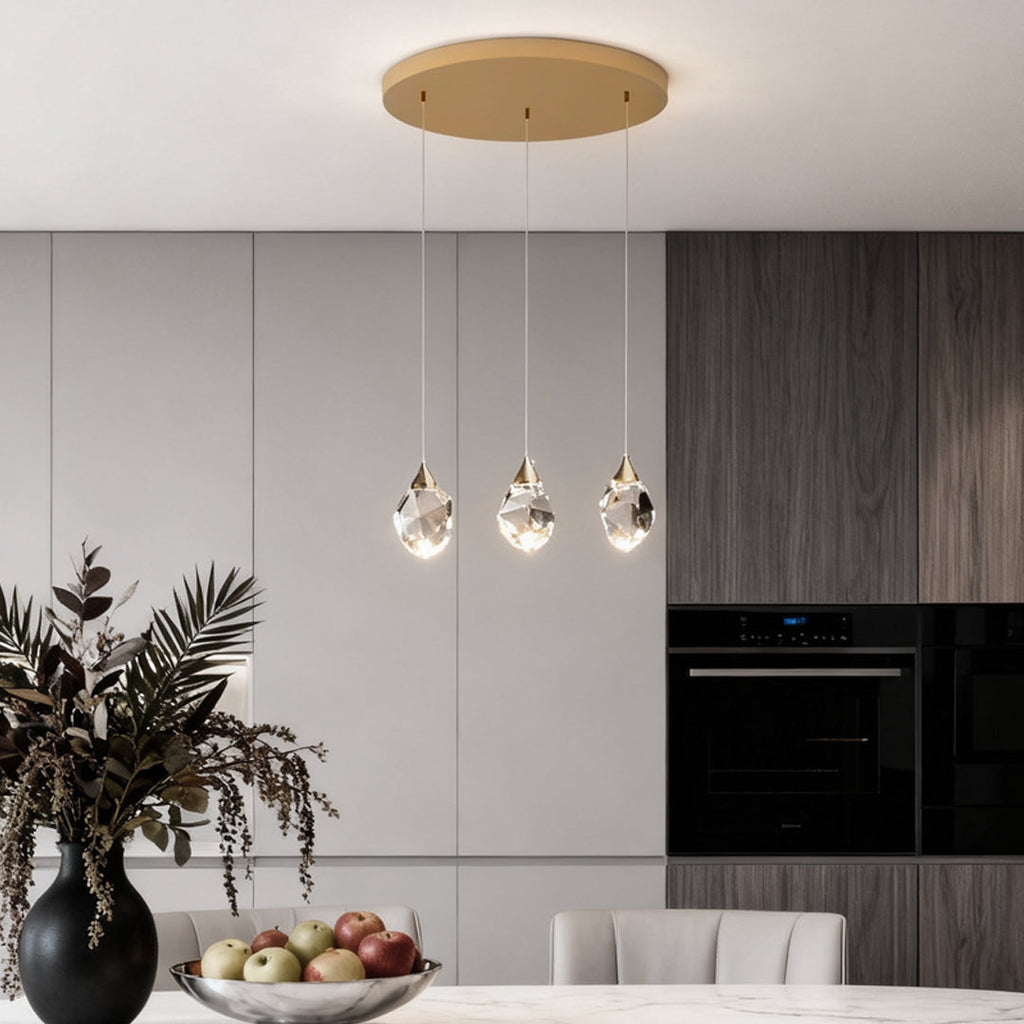 WINDSOR SPIRAL CRYSTAL CEILING LUMINAIRE
